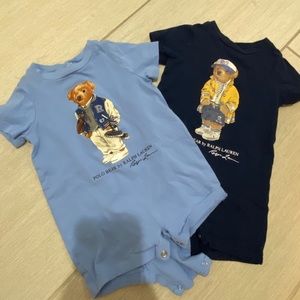 Baby Boys Newborn, Rugby Polo Bear Shortall